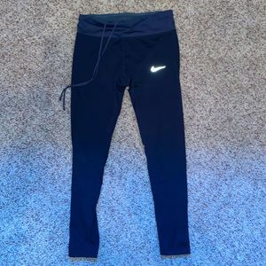 Navy Blue Nike Leggings